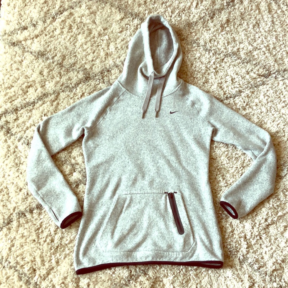 Women’s Nike Long  Grey Hoodie!